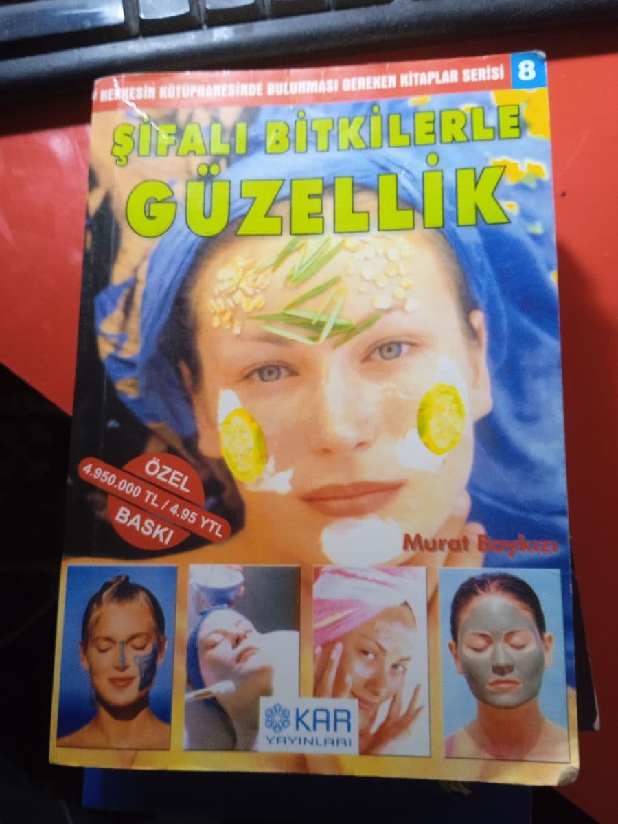 Şifalı bitkilerle güzellik - Murat Baykızı ikinci el kitap