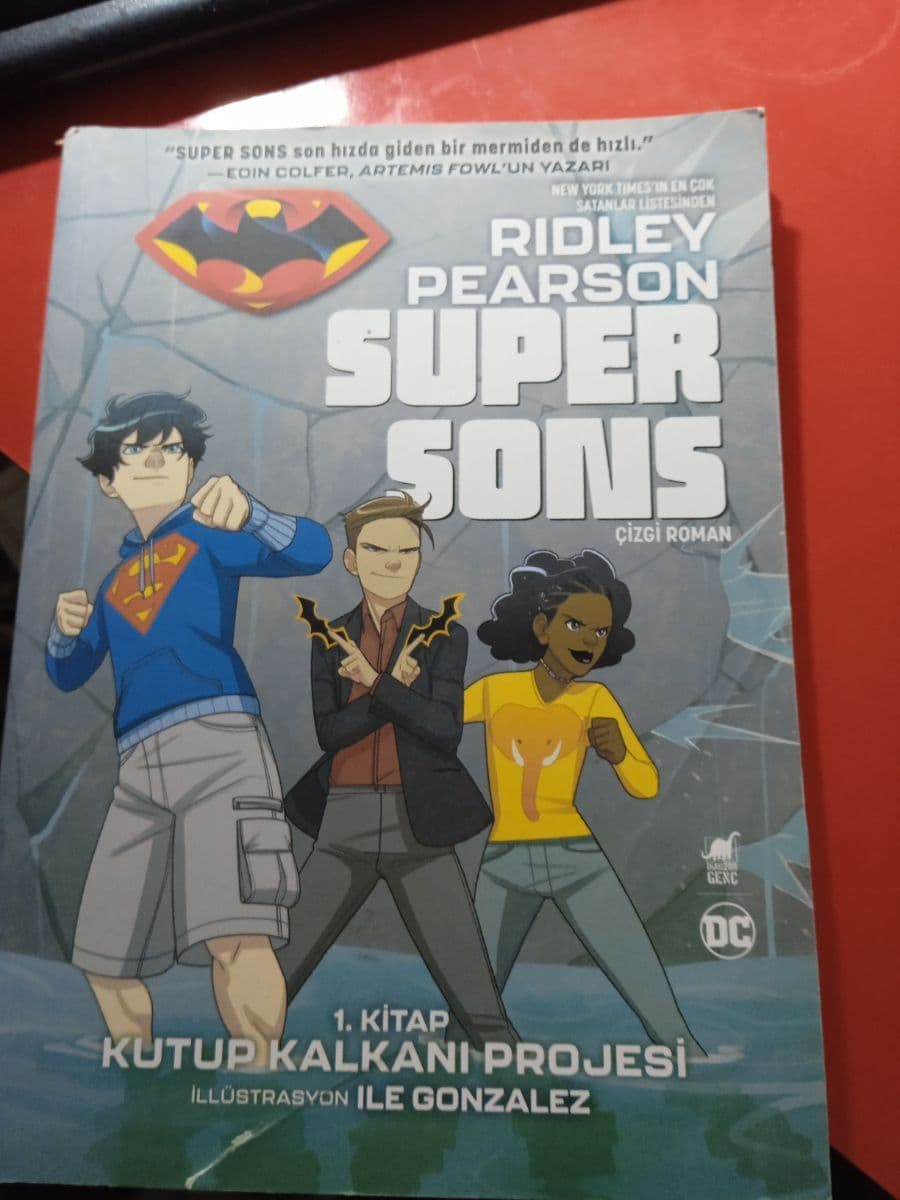 Super Sons - 1. Kitap Kutup Kalkani Projesi - Ridley Pearson ikinci el kitap