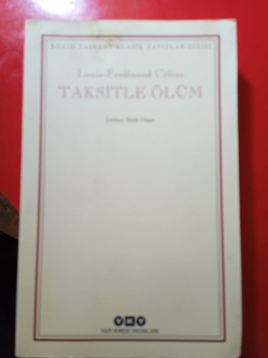 Taksitle Ölüm - Louis-Ferdinand Céline ikinci el kitap