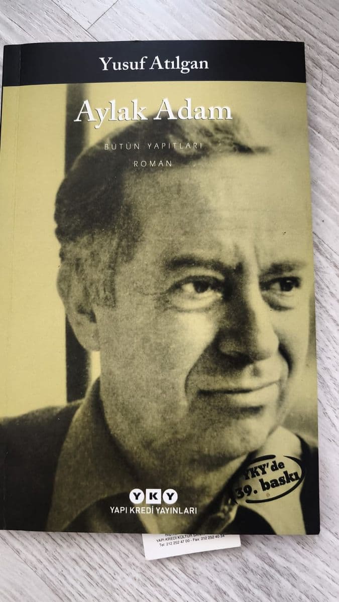 Aylak Adam - Yusuf Atılgan ikinci el kitap