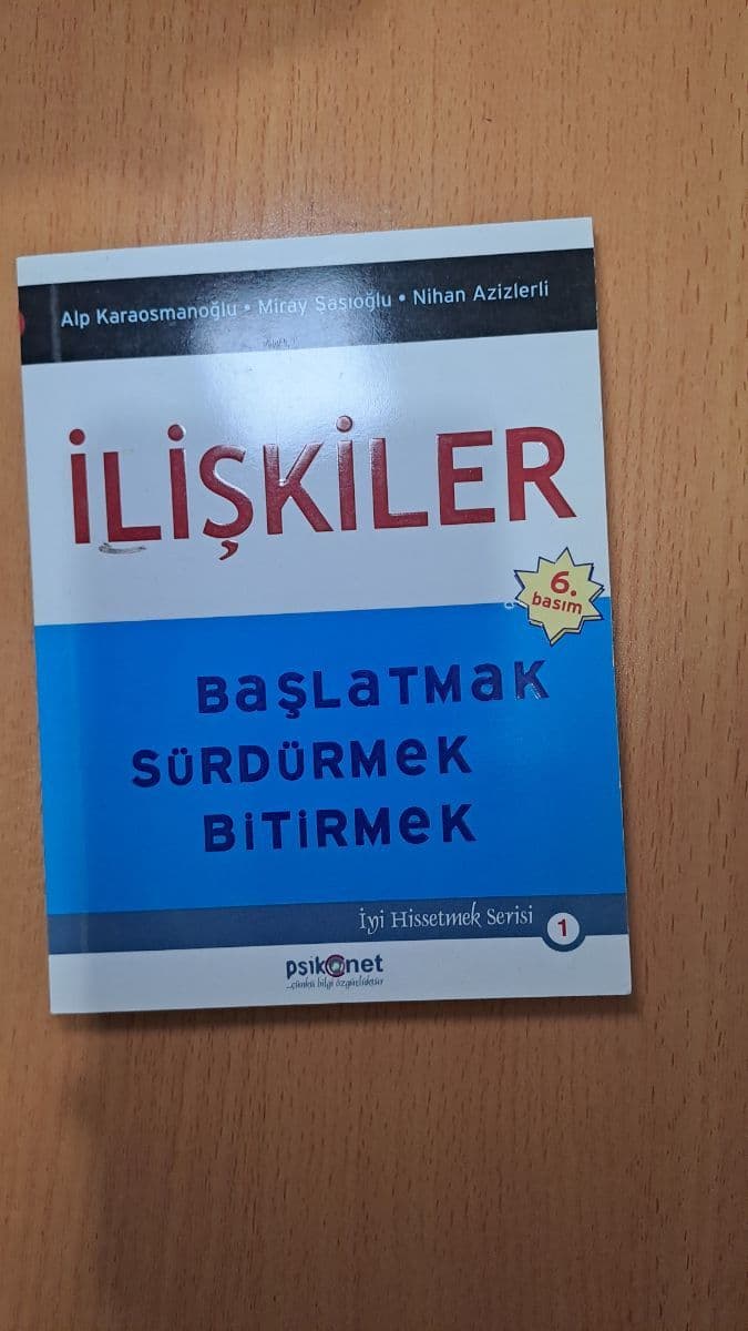 İlişkiler ikinci el kitap