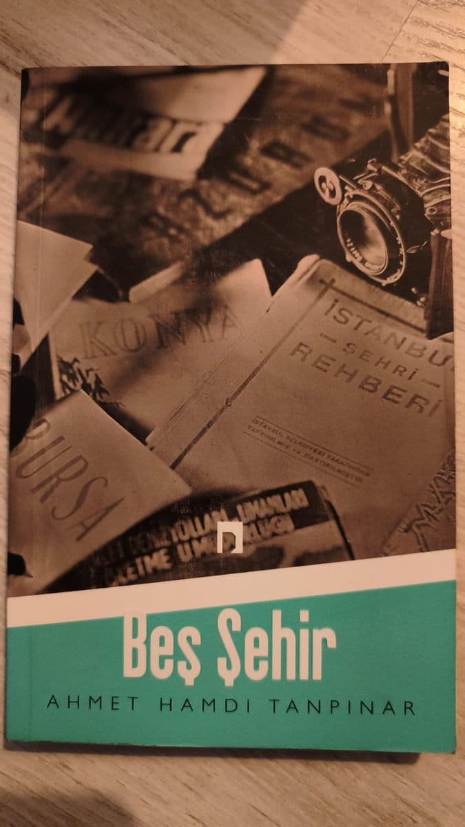 Beş şehir - Ahmet Hamdi Tanpınar ikinci el kitap