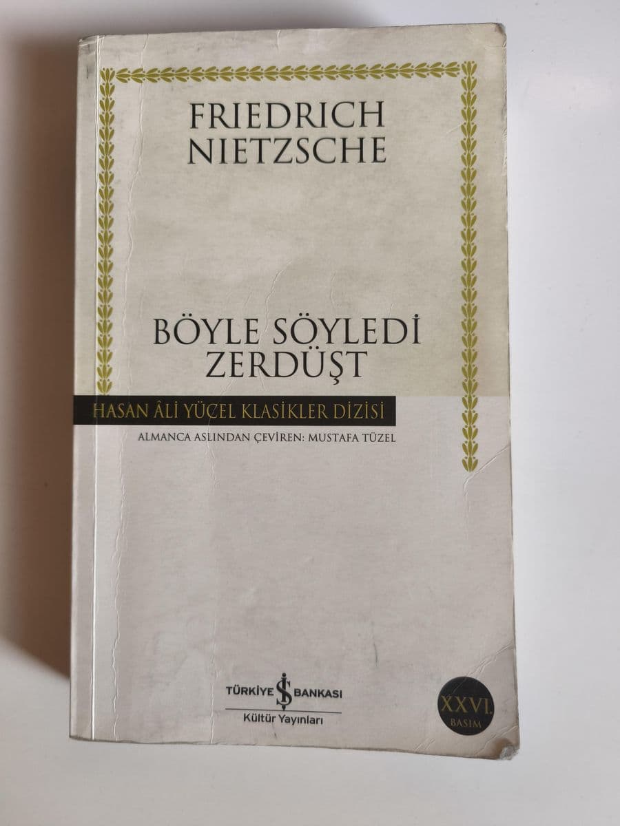 Böyle Söyledi Zerdüşt - Friedrich Wilhelm Nietzsche ikinci el kitap