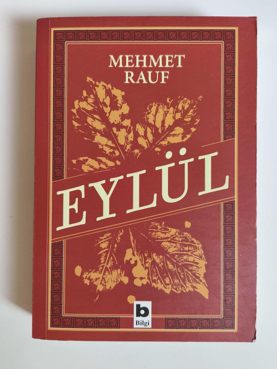 EYLÜL - MEHMED RAUF ikinci el kitap