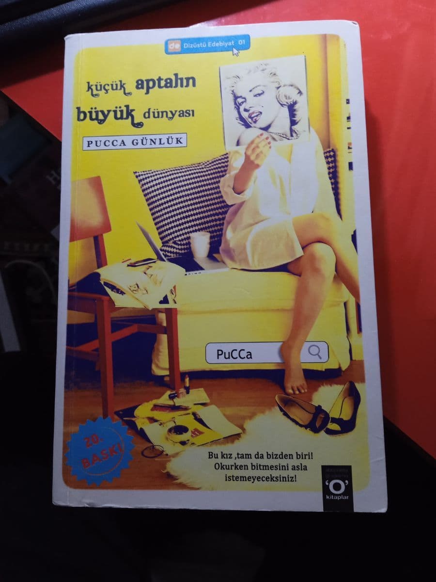 KÜÇÜK APTALIN BÜYÜK DÜNYASI PUCCA GÜNLÜK - Pucca ikinci el kitap