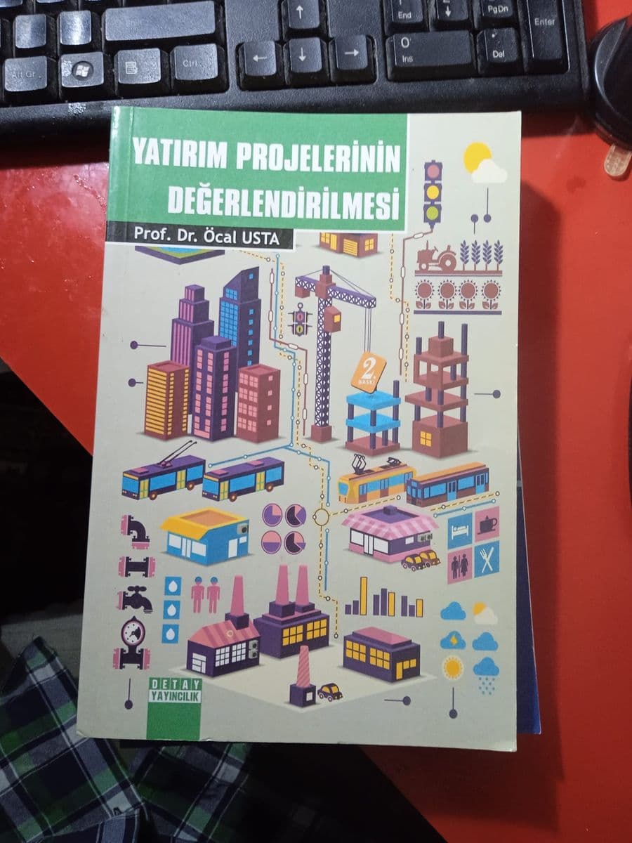 Yatırım projelerinin değerlendirilmesi - Öcal Usta ikinci el kitap