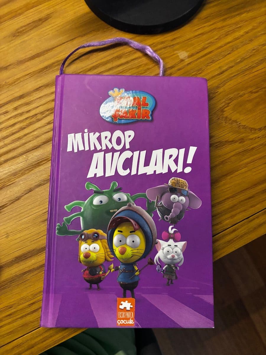 Kral Şakir-MİKROP AVCILARI ikinci el kitap