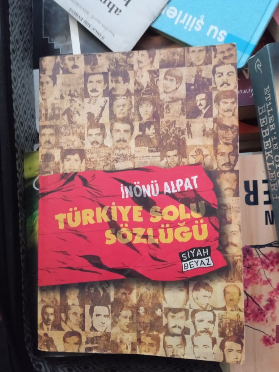 Türkiye solu sözlüğü - İnönü alpat ikinci el kitap