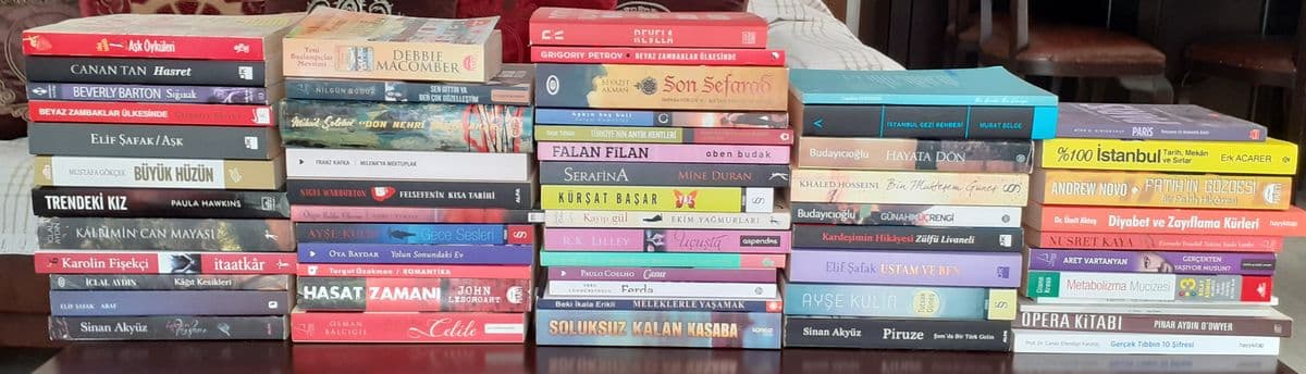 Hepsi 2000 tl ikinci el kitap