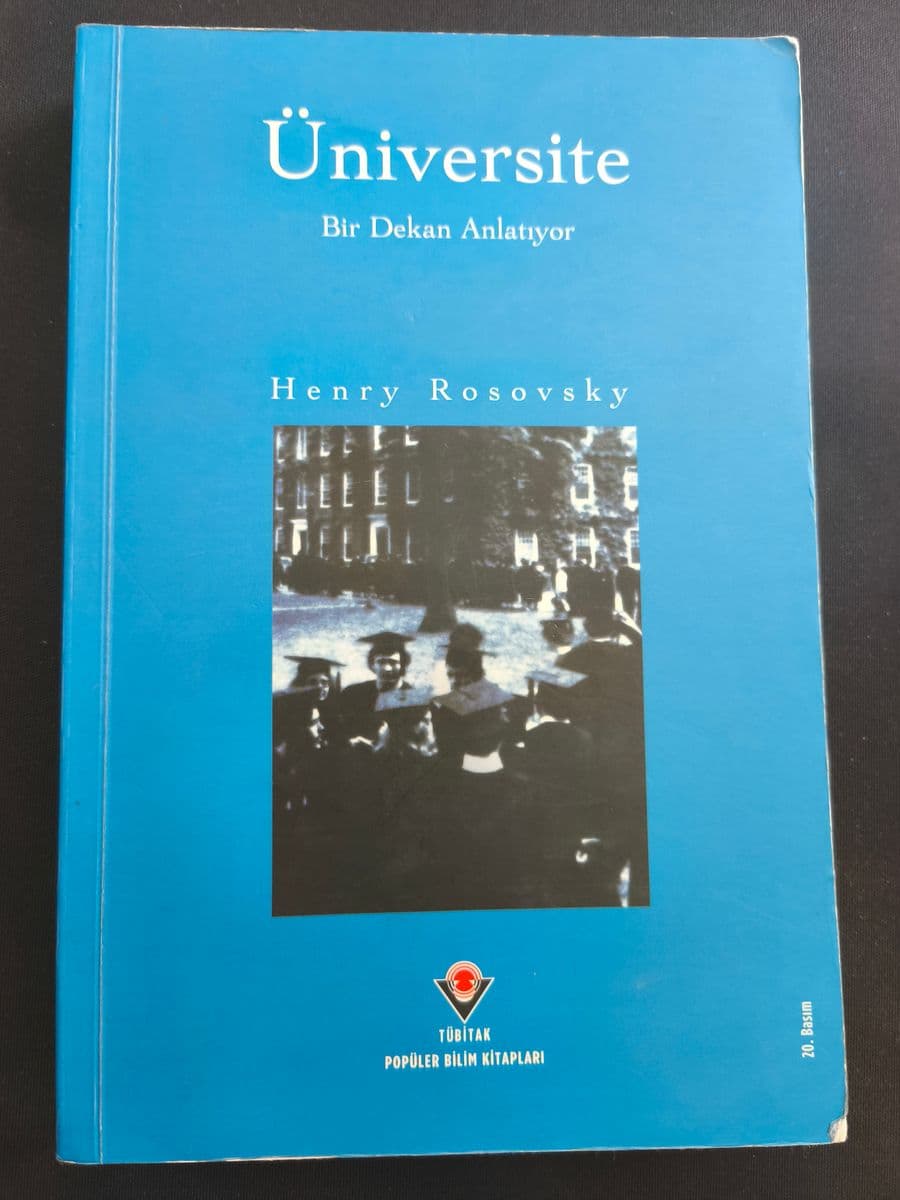 Üniversite - HENRY ROSOVSKY ikinci el kitap
