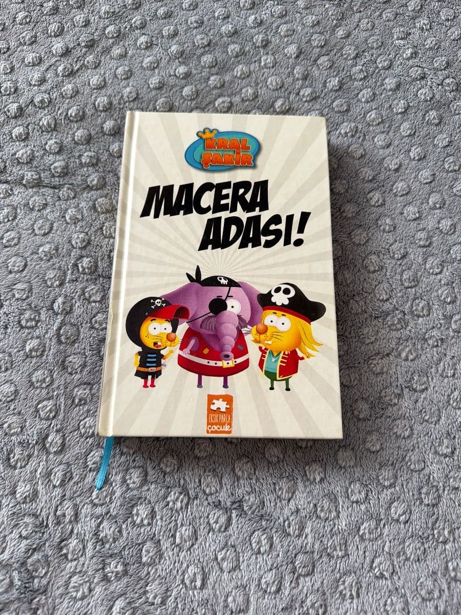 Kral Şakir 8 - Macera Adası! - Varol Yaşaroğlu ikinci el kitap