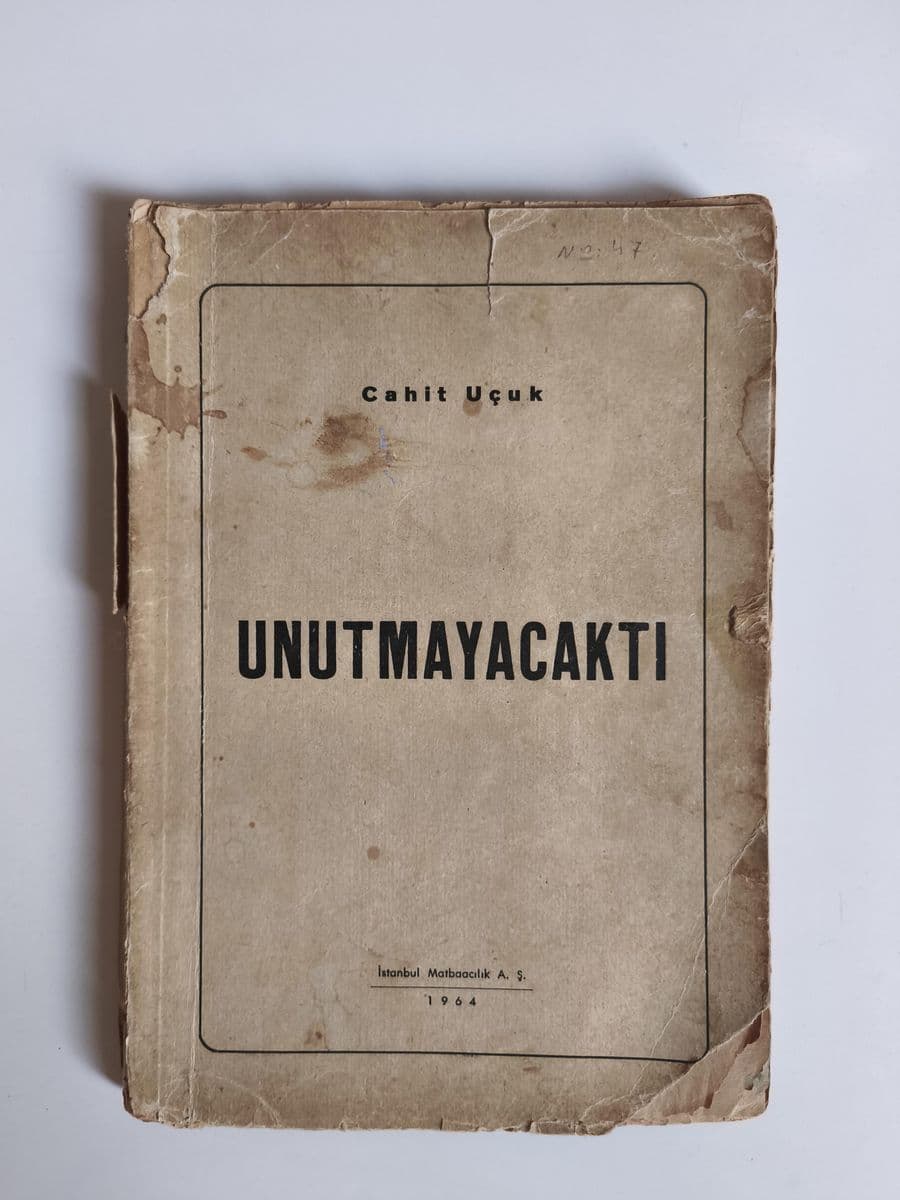 Unutmayacaktı - Cahit Uçuk ikinci el kitap