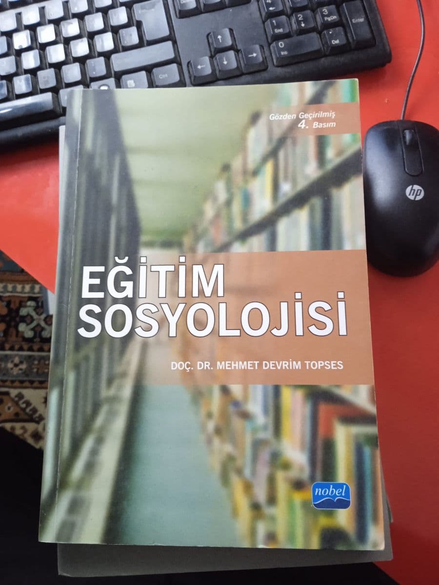 Eğitim sosyolojisi - Mehmet Devrim Topses ikinci el kitap