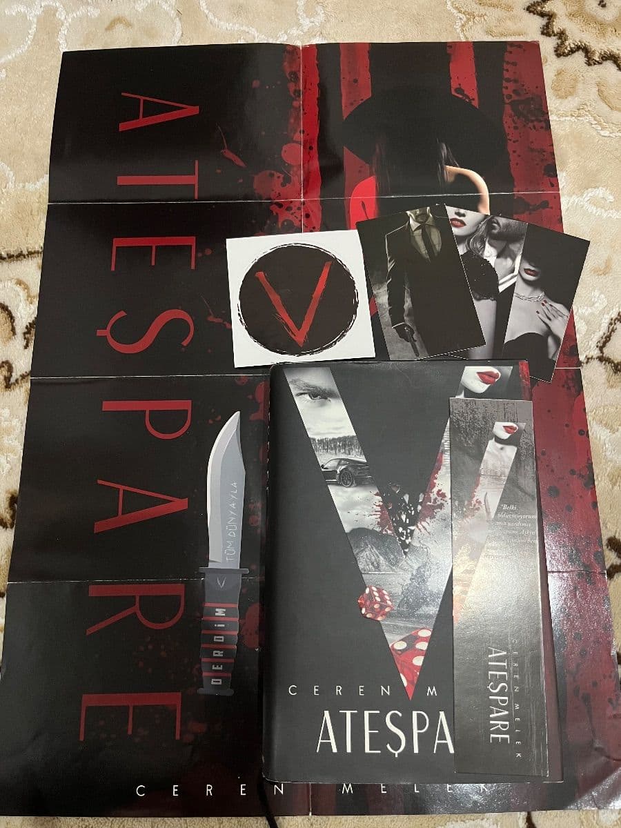 Ateşpare - Ceren Melek ikinci el kitap