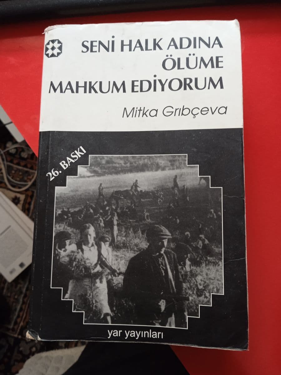 Seni Halk Onunde Olume Mahkum Ediyorum - Mitka Grýbceva Bulent Habora ikinci el kitap