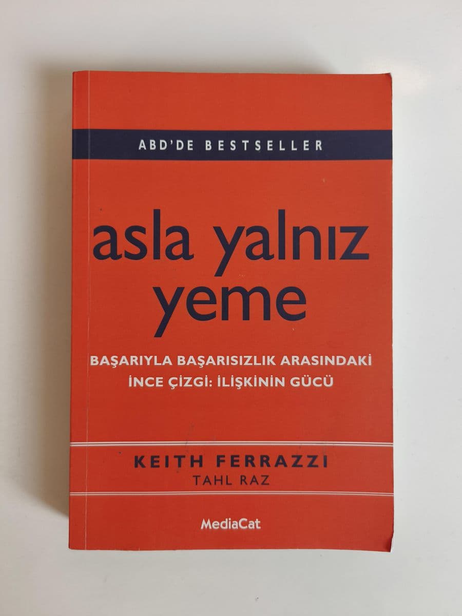 Asla Yalnız Yeme - Keith Ferraz ikinci el kitap