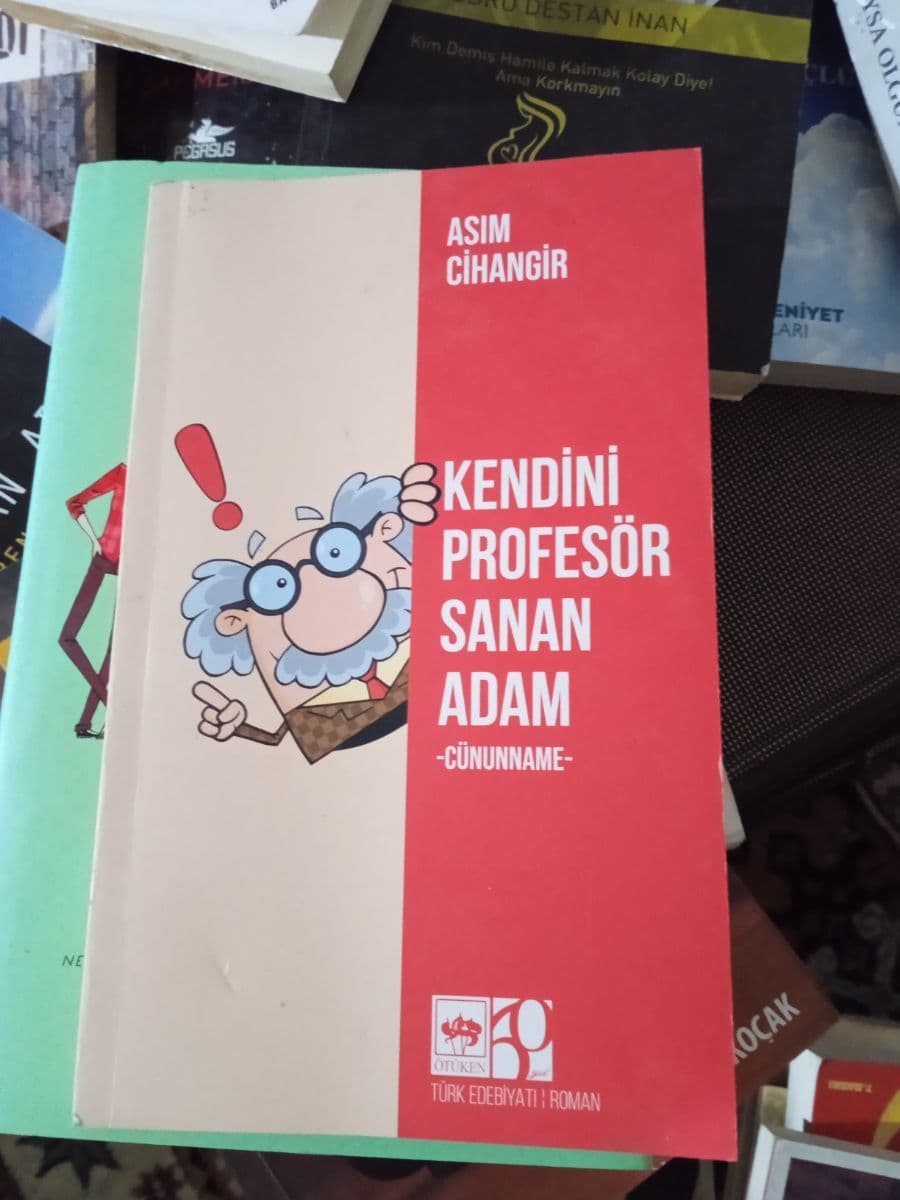 Kendini profesör sanan adam - Asım Cihangir ikinci el kitap