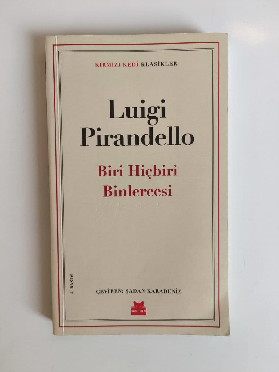 Biri Hiçbiri Binlercesi - Luigi Pirandello ikinci el kitap