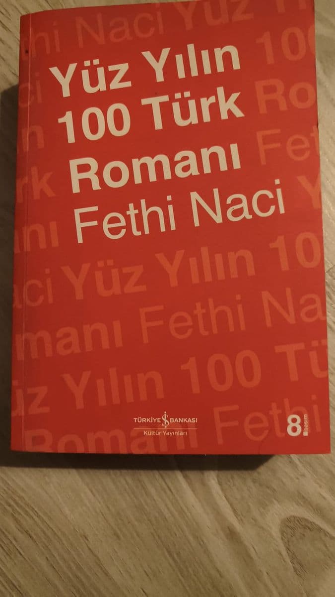 Yüz Yılın 100 Türk Romanı - Fethi Naci ikinci el kitap