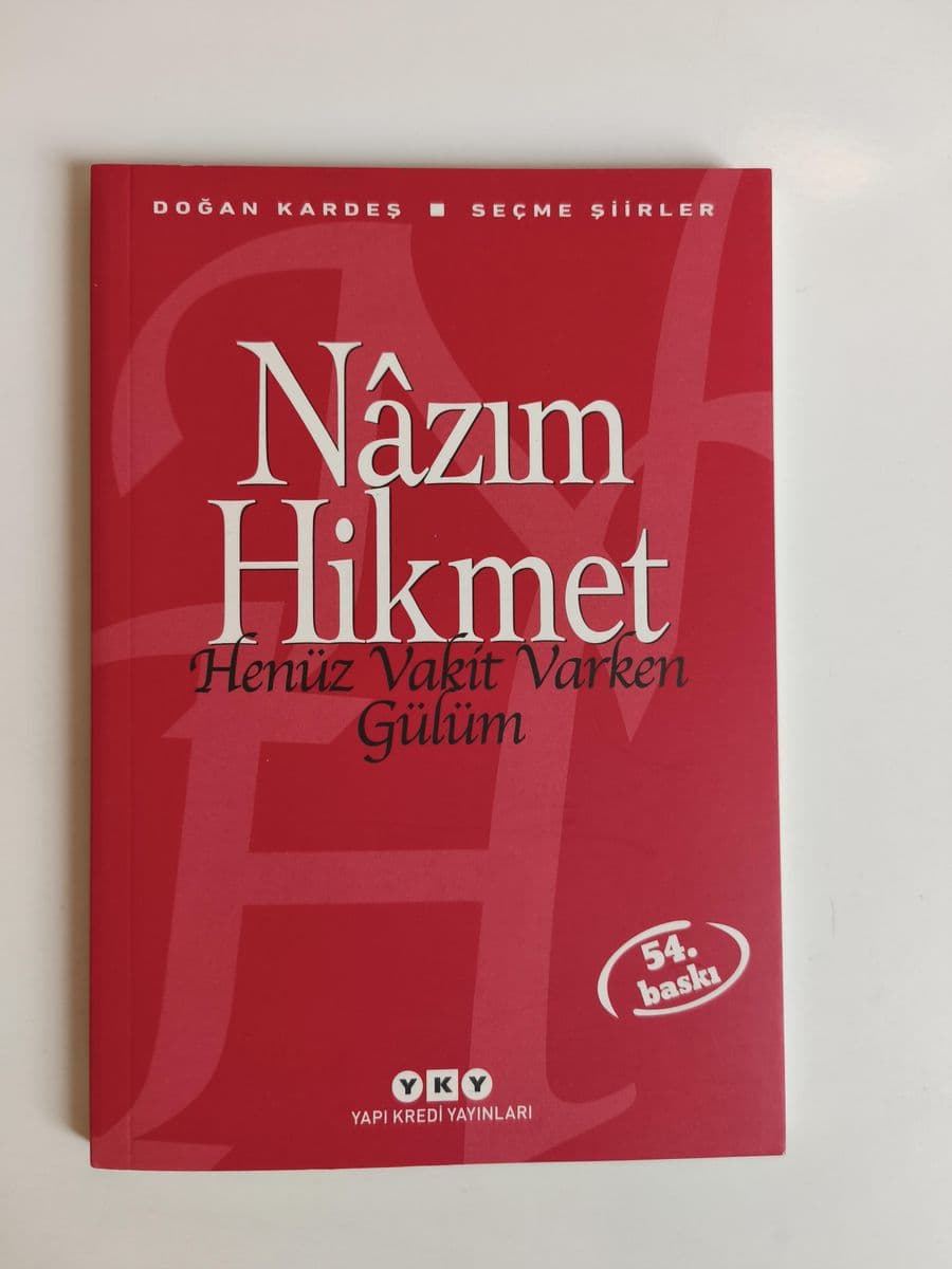 HENÜZ VAKİT VARKEN GÜLÜM - Nazim Hikmet Ran ikinci el kitap
