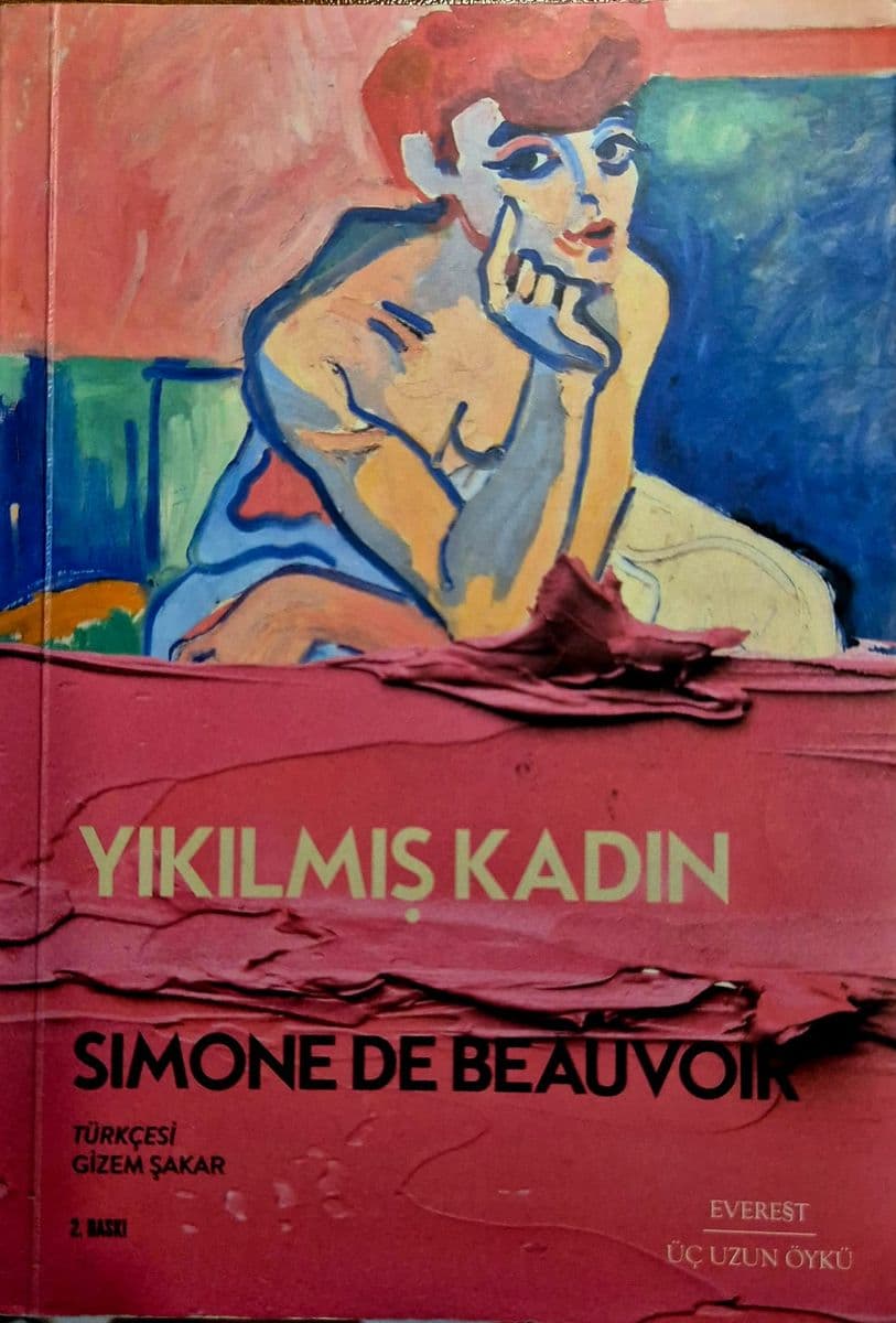 Yıkılmış Kadın - SIMONE DE BEAUVOIR ikinci el kitap