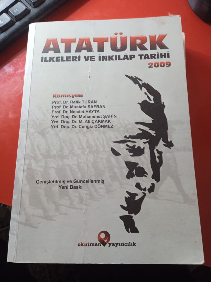 Atatürk ilkeleri ve inkılap tarihi - Refik Turan ikinci el kitap