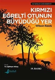 Kırmızı Eğrelti Otunun Büyüdüğü Yer - Wilson Rawls ikinci el kitap