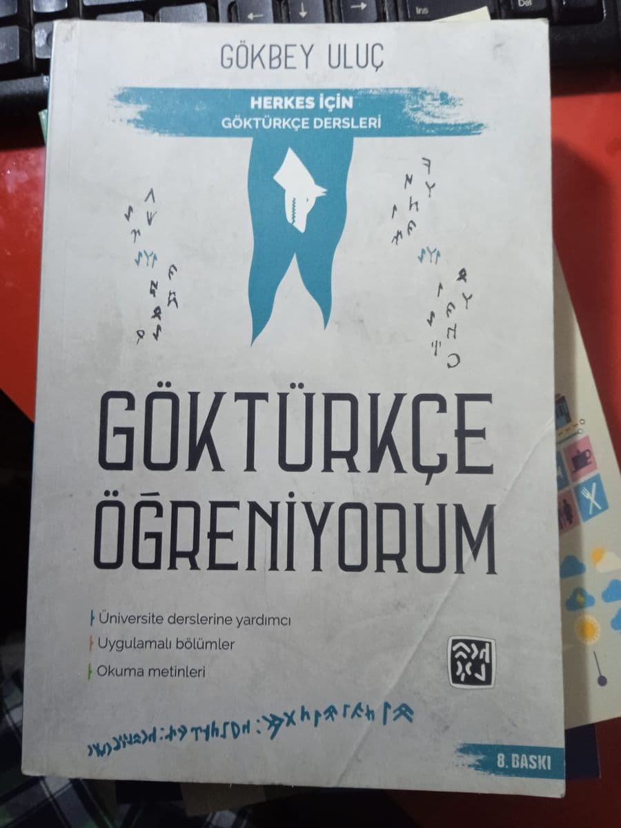 Göktürkçe Öğreniyorum - Gökbey Uluç ikinci el kitap