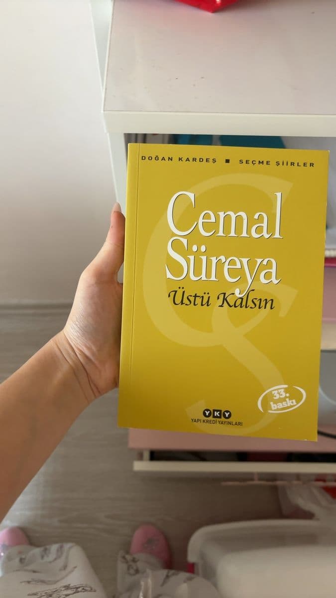 Üstü kalsın - Cemal Süreya ikinci el kitap