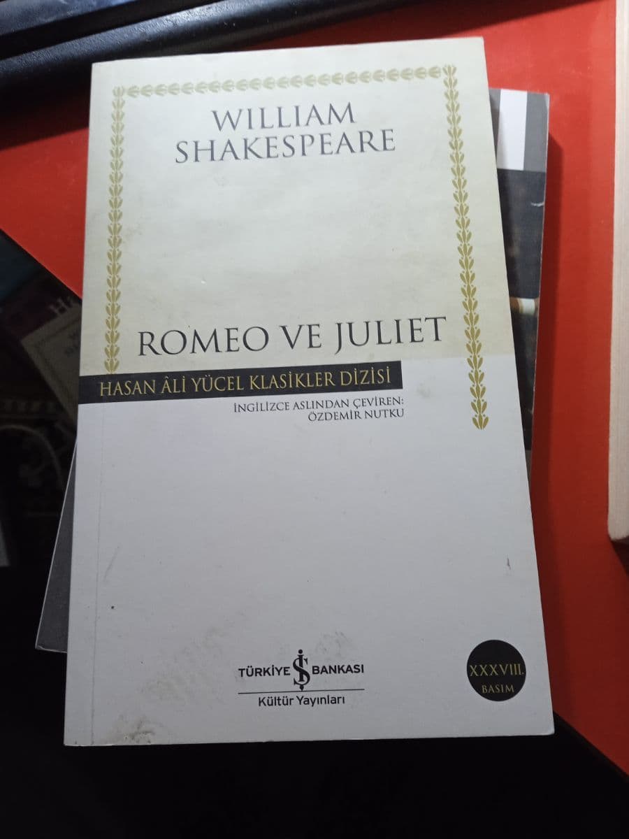 Romeo ve Juliet - William Shakespeare ikinci el kitap