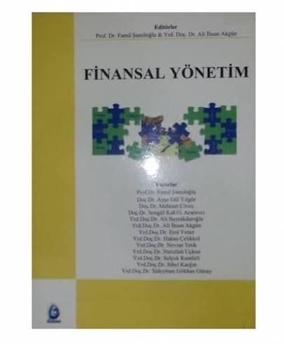 finansal yönetim - famil şamiloğlu ikinci el kitap