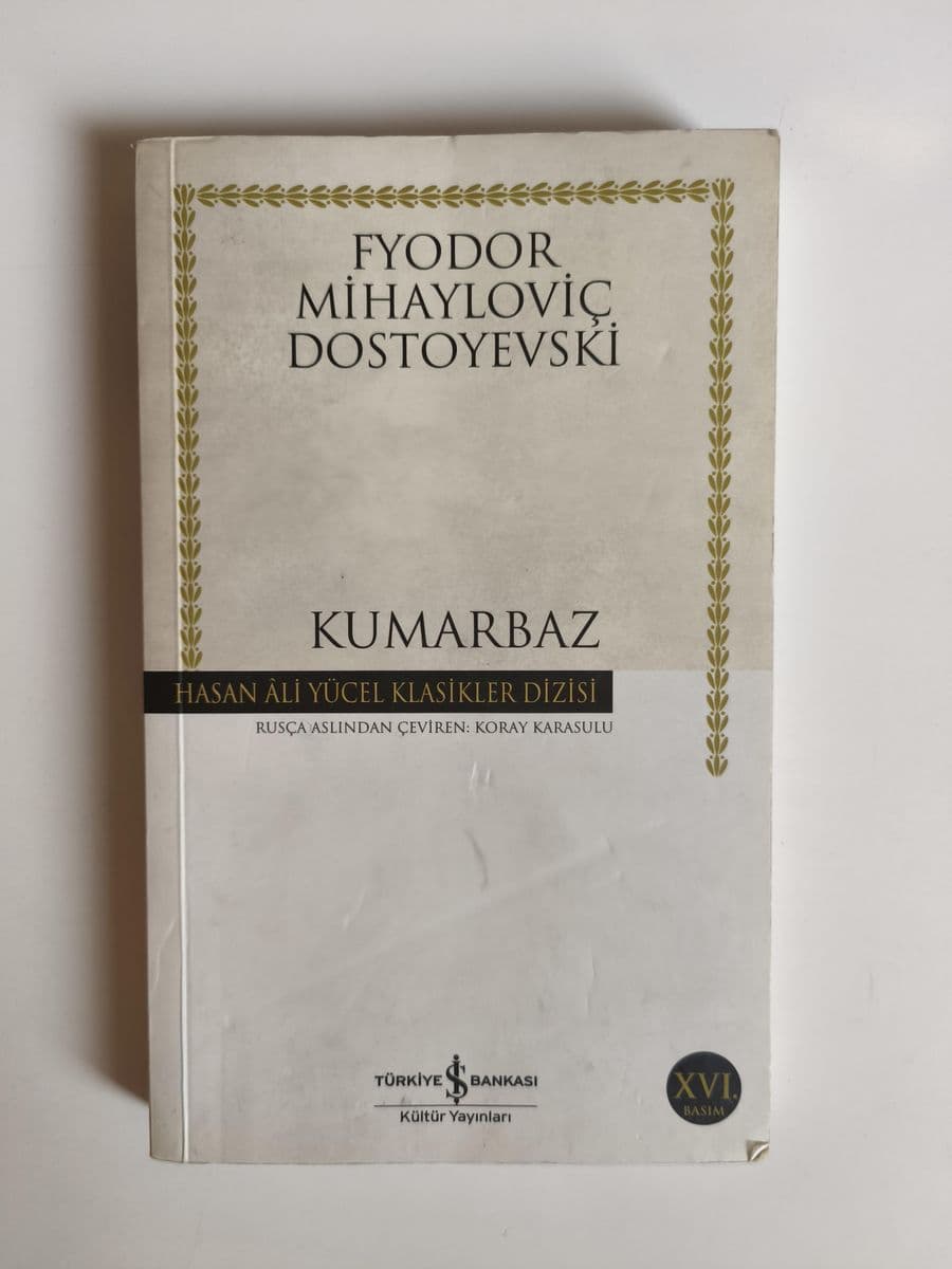 Kumarbaz - Fyodor Mihayloviç Dostoyevski ikinci el kitap