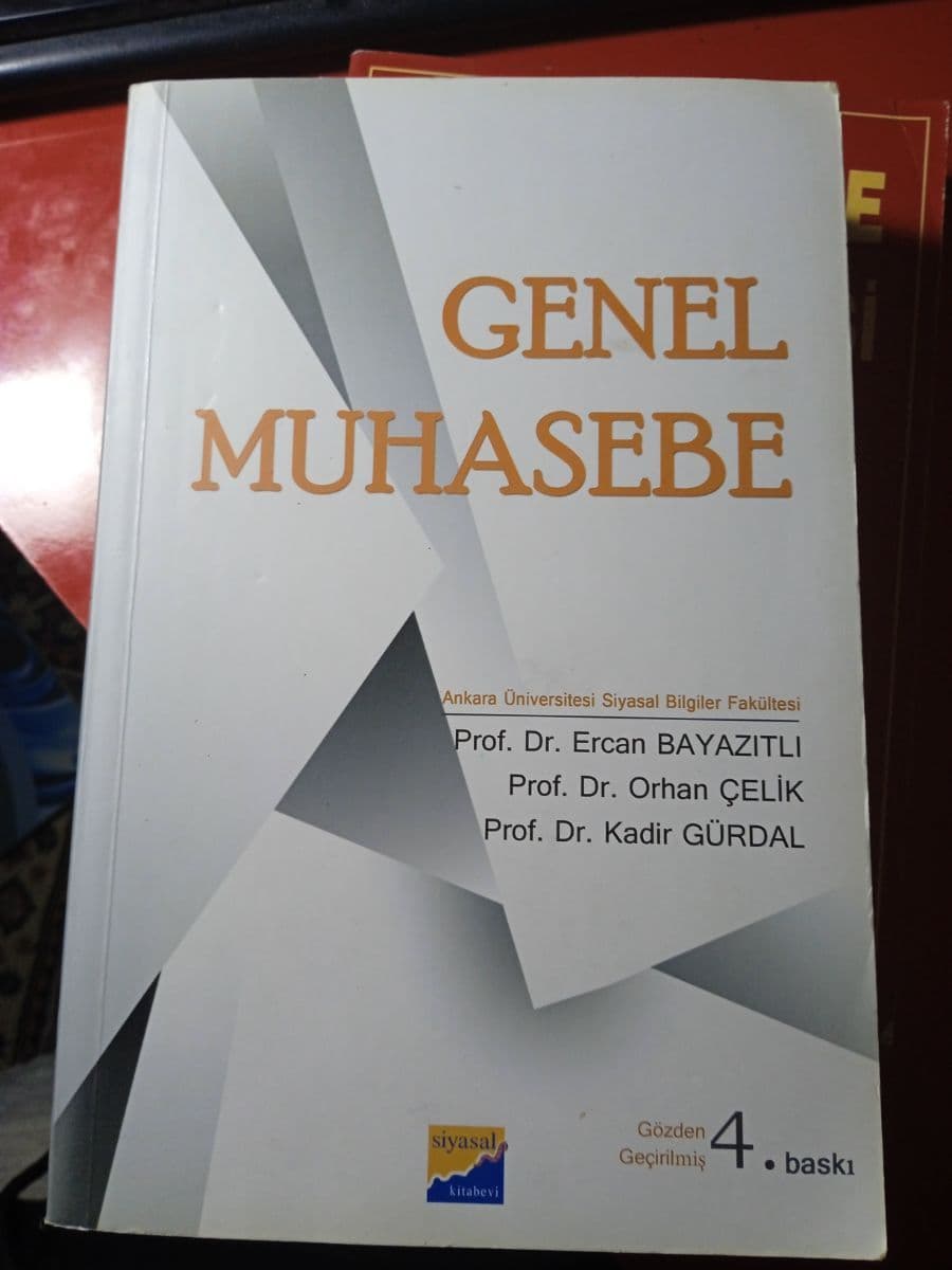 Genel muhasebe - Ercan Bayazıtlı, Orhan Çelik, Kadir Gürdal ikinci el kitap