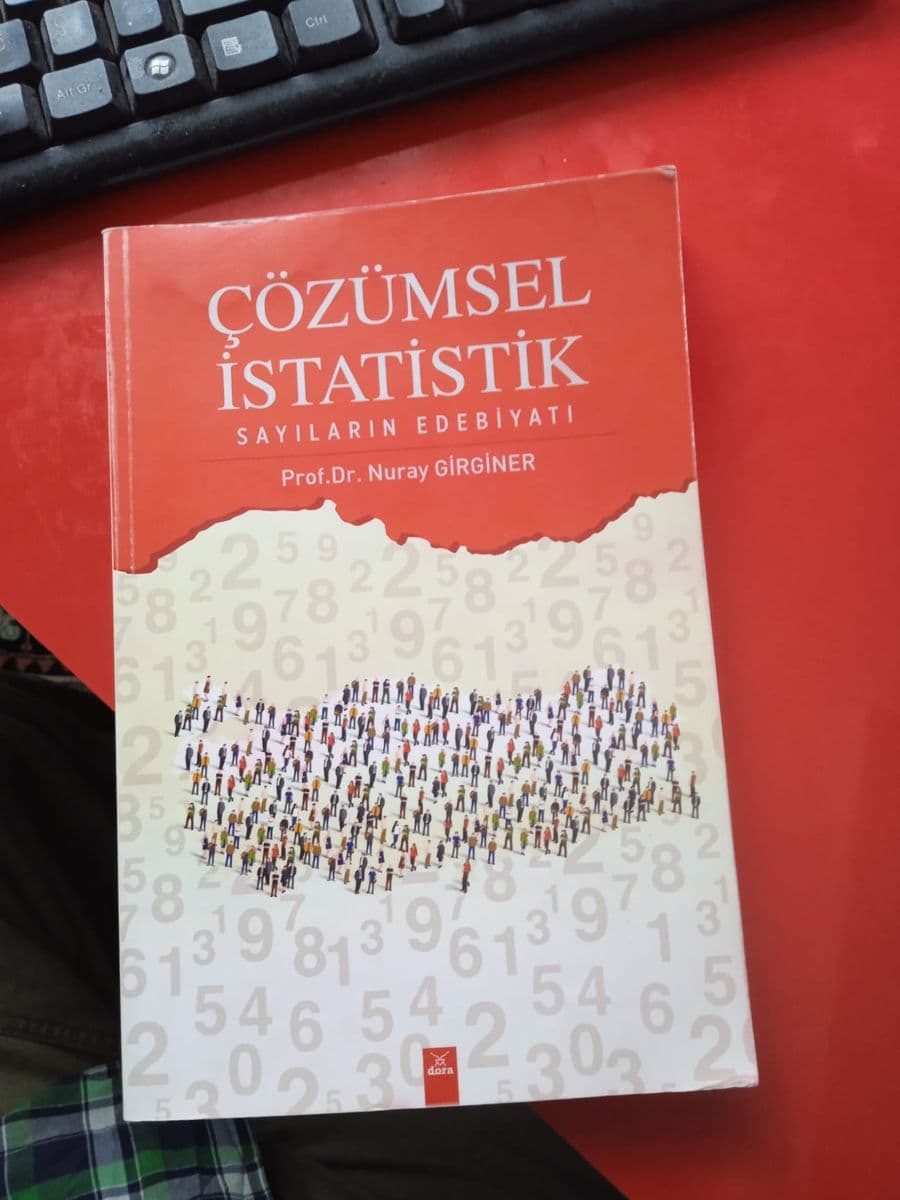 Çözümsel istatistik sayıların edebiyatı - Nuray Girginer ikinci el kitap