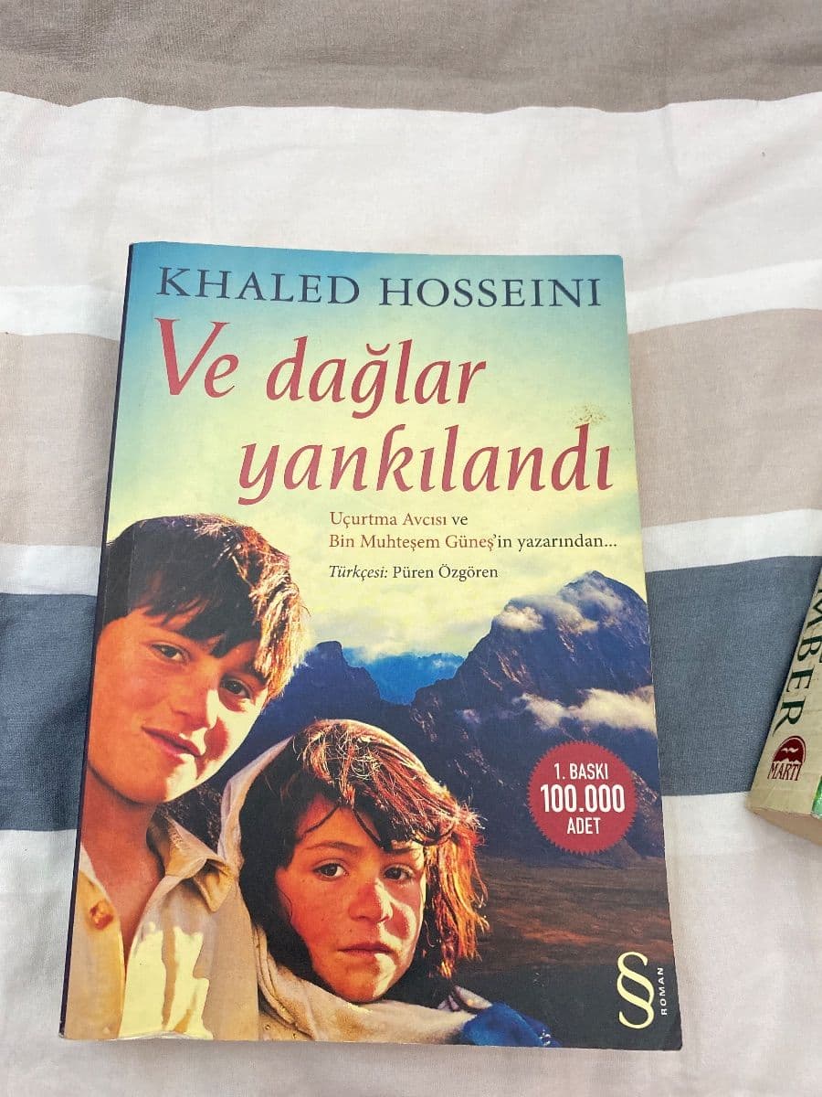 Ve dağlar yankılandı - Khaled hosseini ikinci el kitap