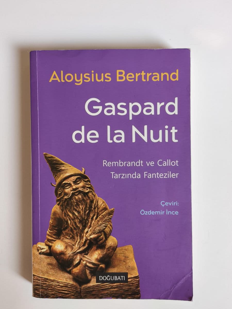 Gaspard de la Nuit - Aloysius Bertrand ikinci el kitap