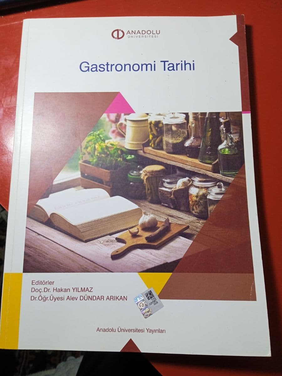 Gastronomi tarihi - Hakan Yılmaz ikinci el kitap