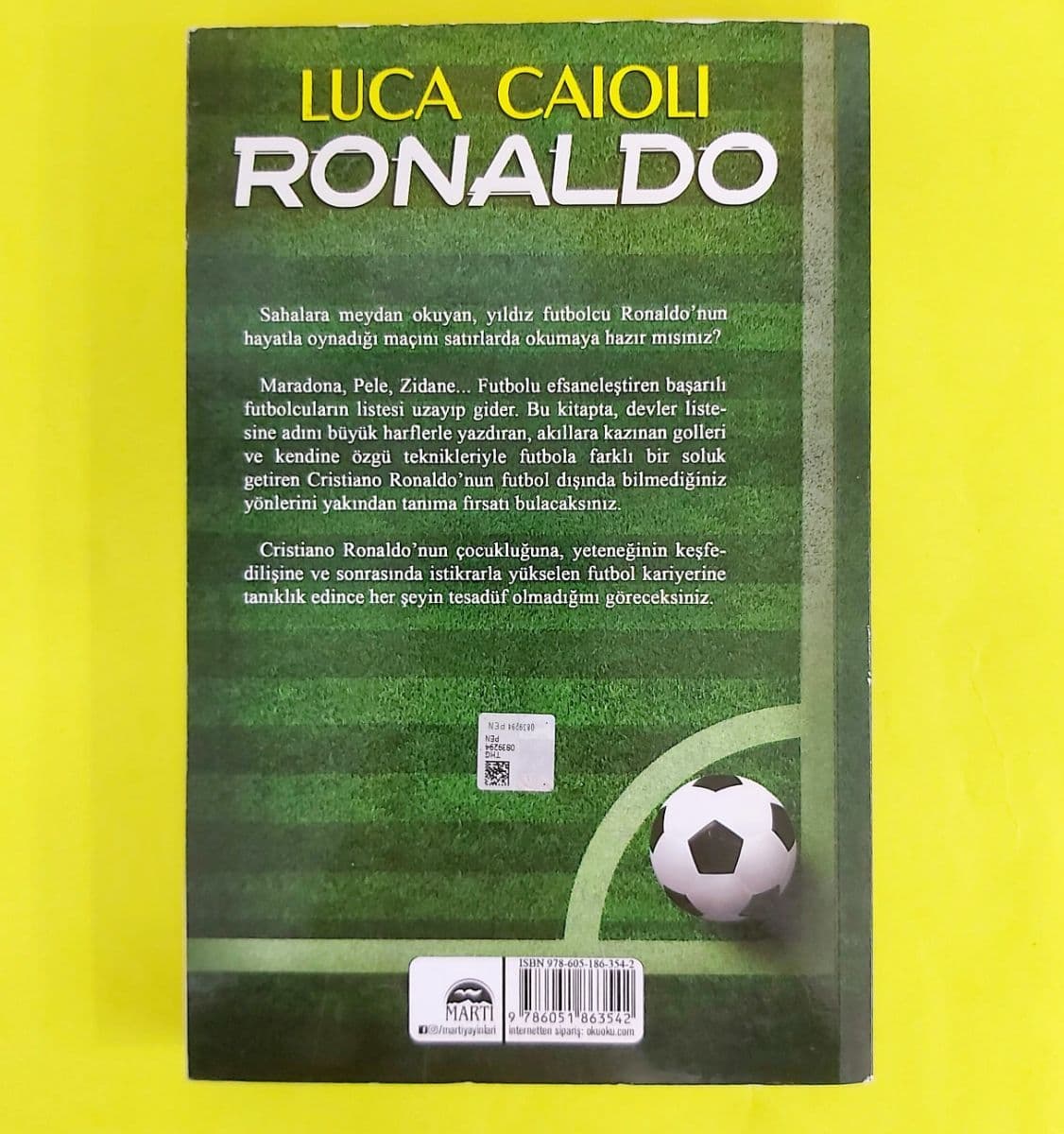 Ronaldo - Luca Caioli ikinci el kitap