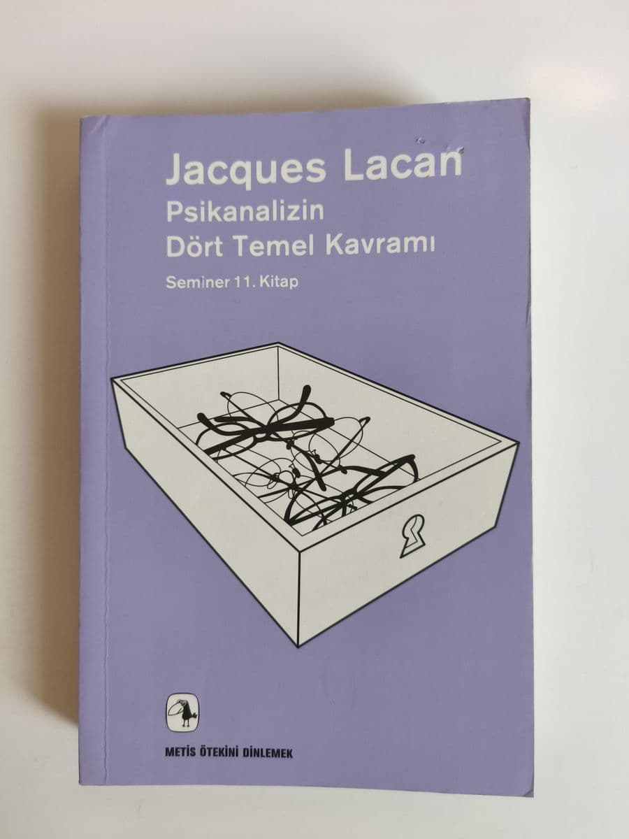 Psikanalizin Dört Temel Kavramı - Jacques Lacan ikinci el kitap