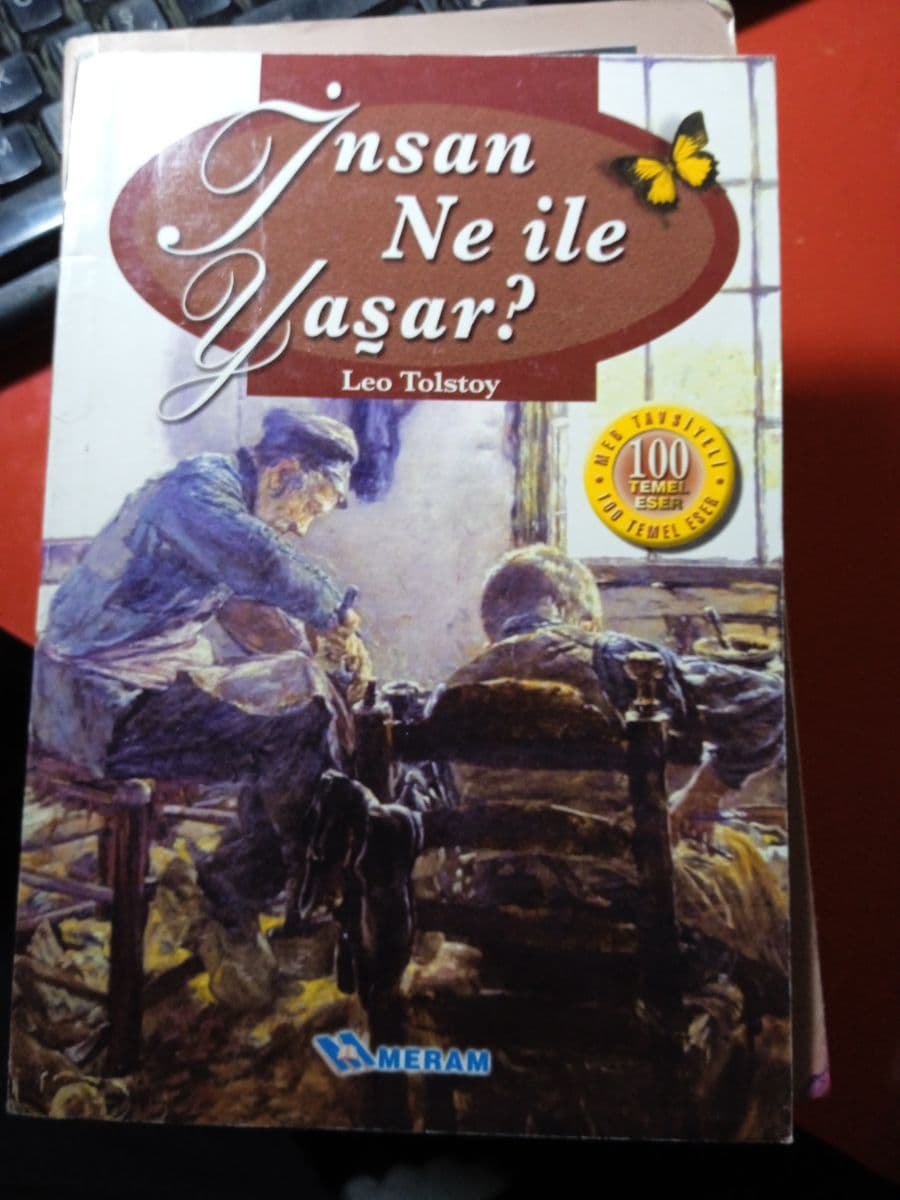 İnsan ne ile Yaşar - Leo Tolstoy ikinci el kitap