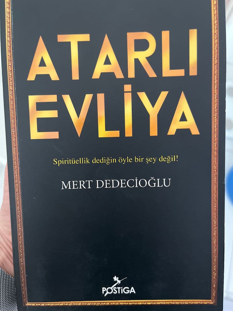 ATARLI EVLİYA - MERT DEDECİOĞLU ikinci el kitap