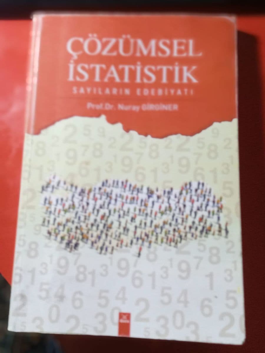 çözümsel istatistik - nuray girginer ikinci el kitap
