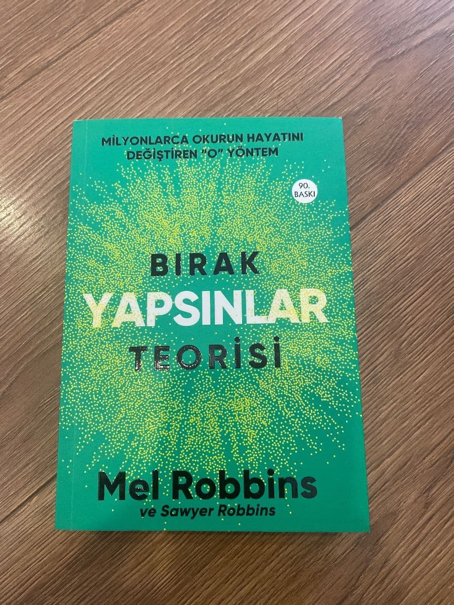 Bırak yapsınlar teorisi - Mel Robbins ikinci el kitap