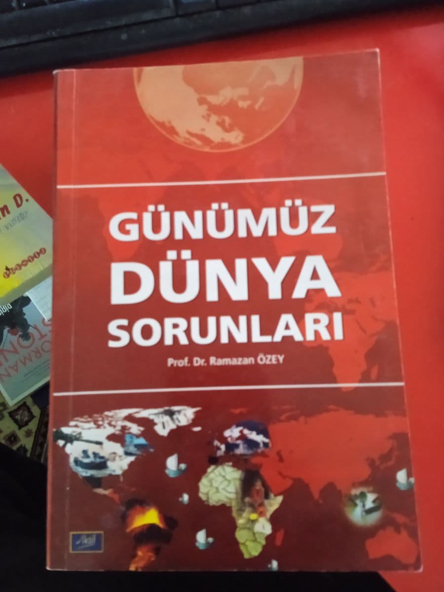Günümüz dünya sorunları - Ramazan Özey ikinci el kitap