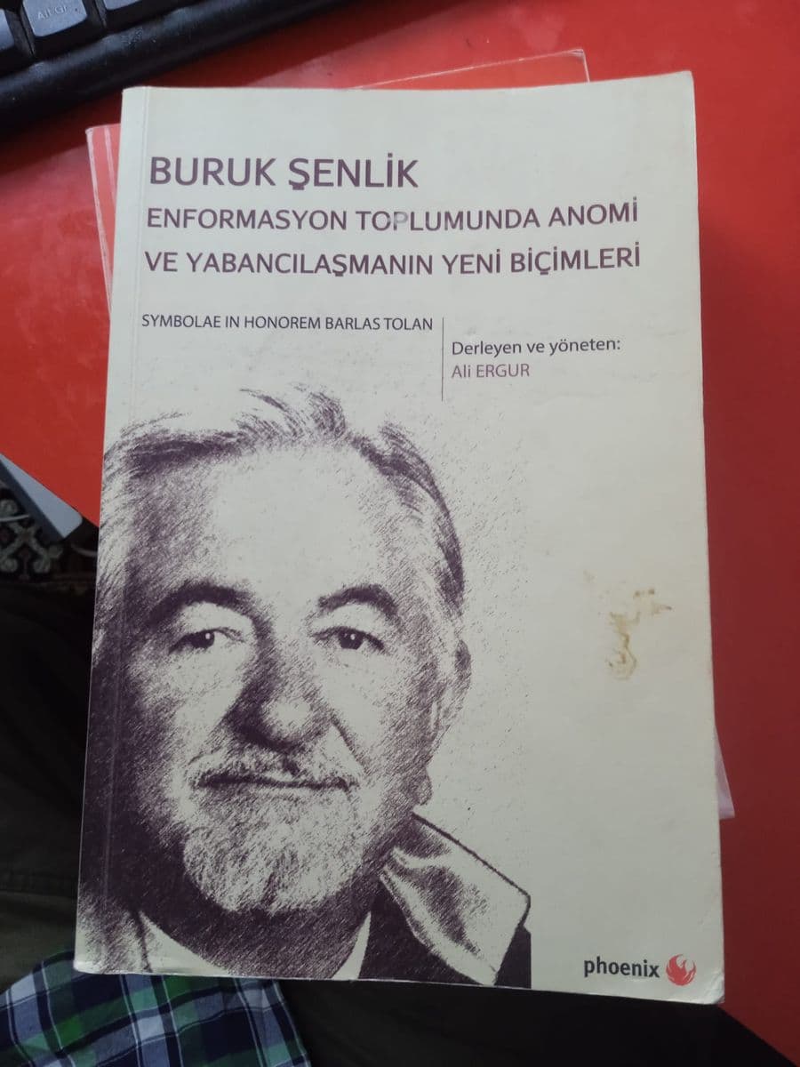 Enformasyon toplumunda anomi ve yabancılaşmanın yeni biçimleri - Buruk Şenlik ikinci el kitap