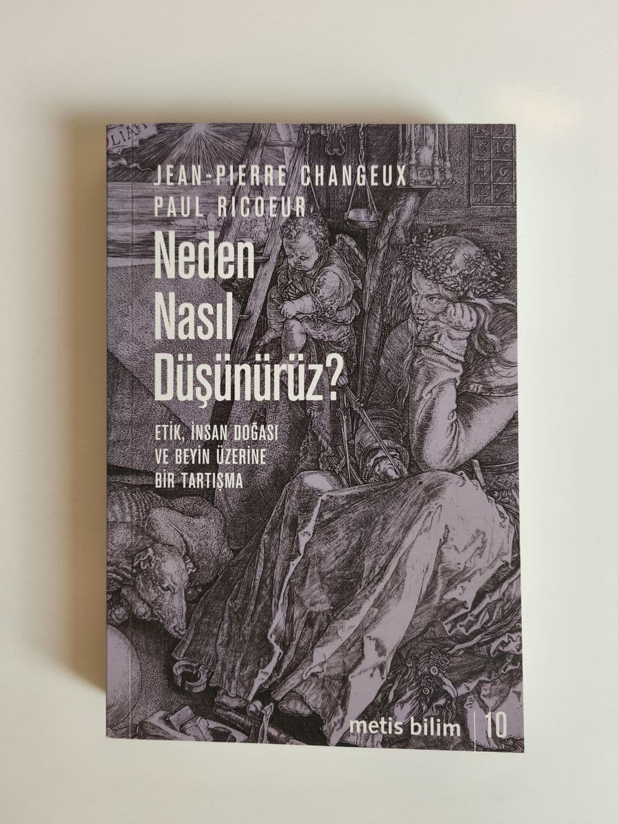 Neden Nasıl Düşünürüz - Jean-Pierre Changeux, Paul Ricoeur ikinci el kitap