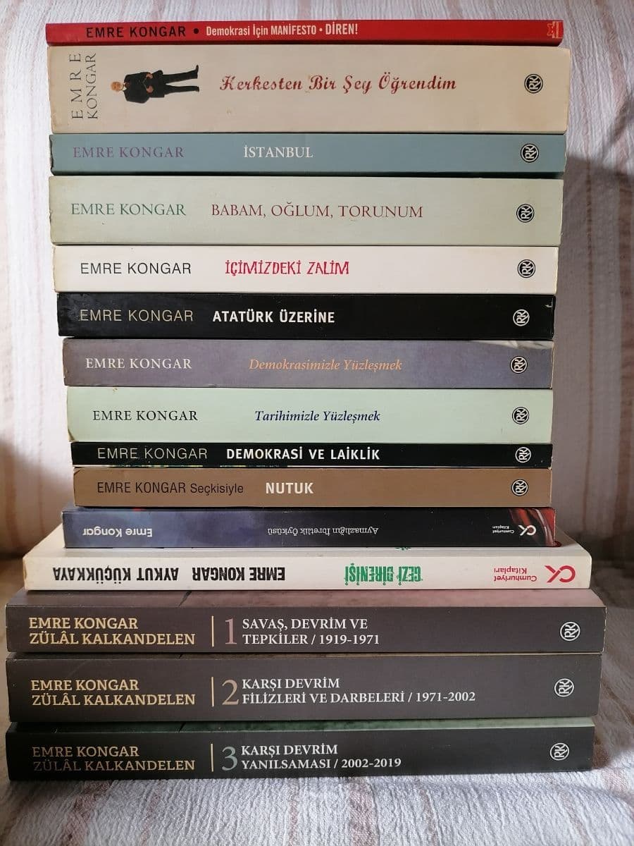 Emre Kongar Kitapları - Emre Kongar ikinci el kitap