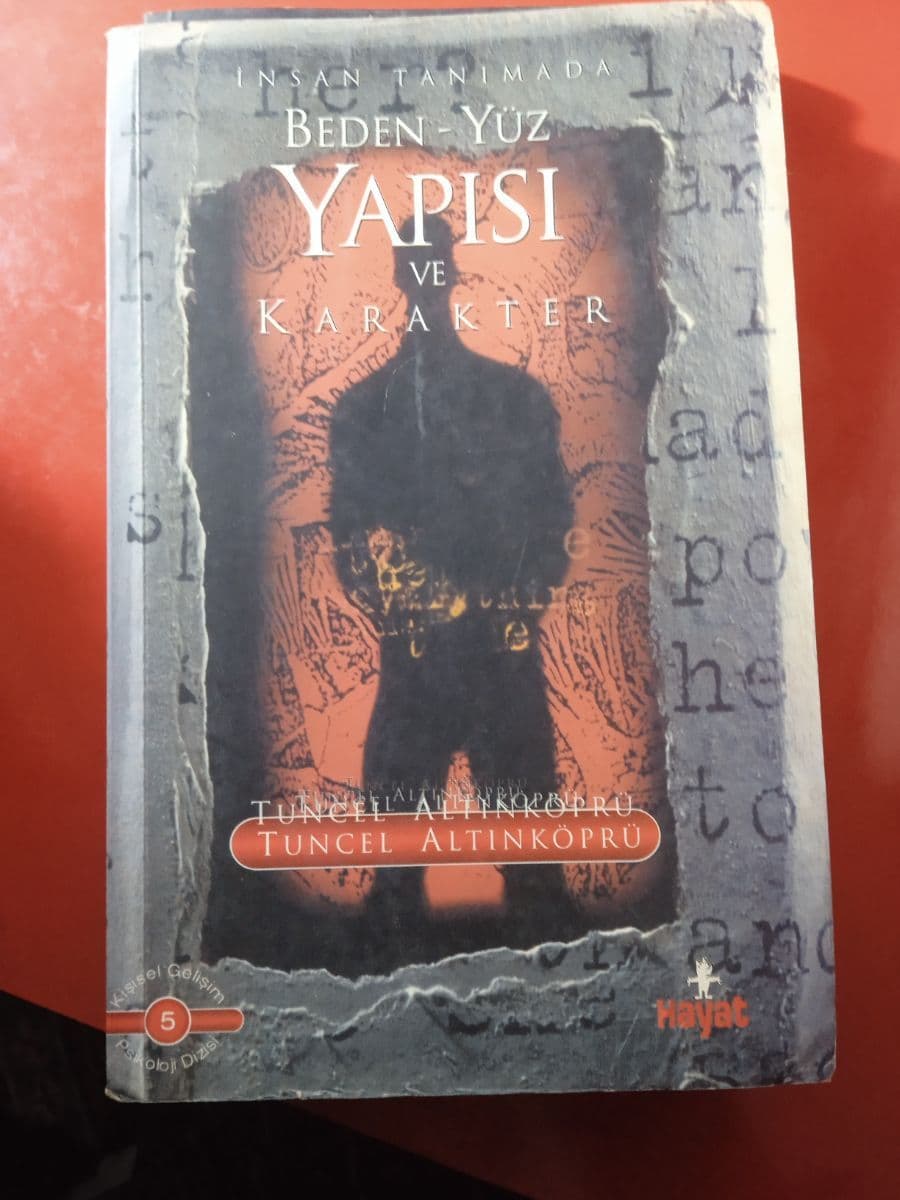 Beden yüz yapısı ve karakter - Tuncel Altınköprü ikinci el kitap