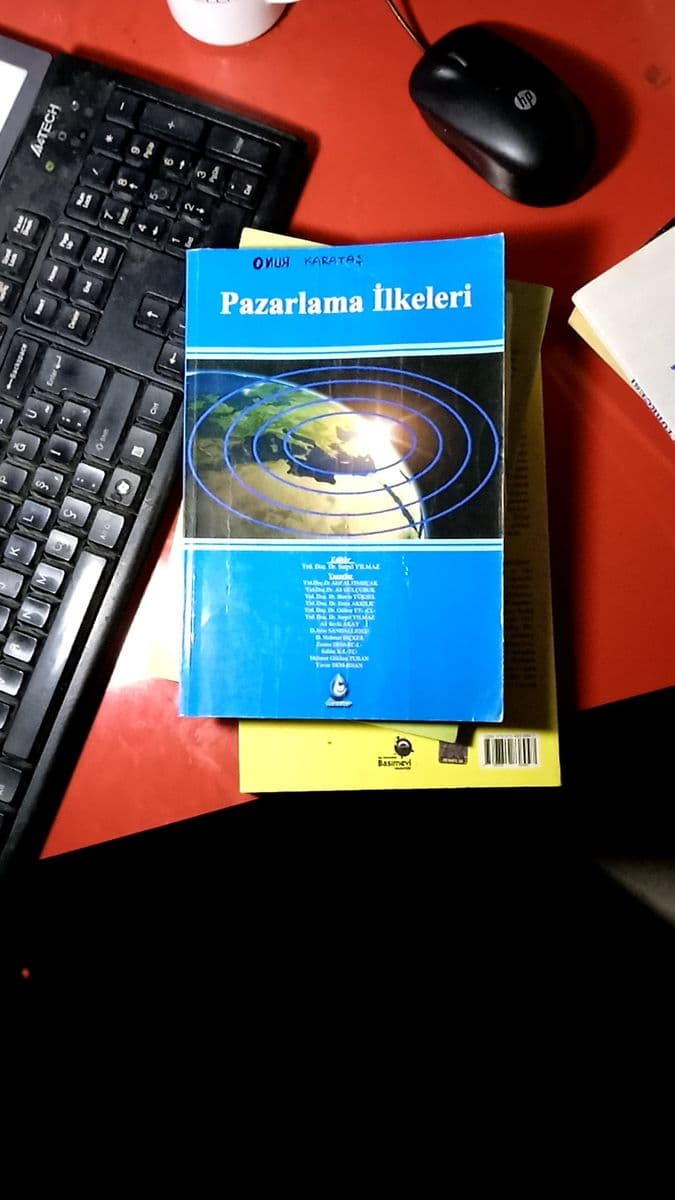 Pazarlama ilkeleri - Serpil Yılmaz ikinci el kitap