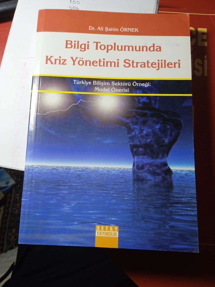 Bilgi toplumunda kriz yönetimi stratejileri - Ali Şahin Örnek ikinci el kitap